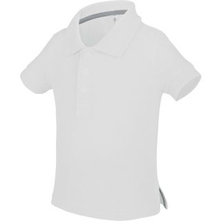Polo bébé manches courtes K248 - White
