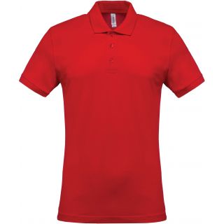 Polo homme piqué manches courtes K254 - Red
