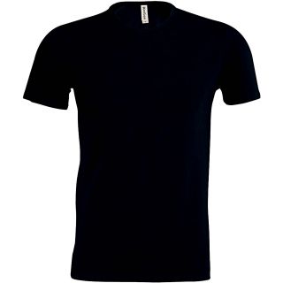 T-shirt col rond manches courtes Eros K342 - Black