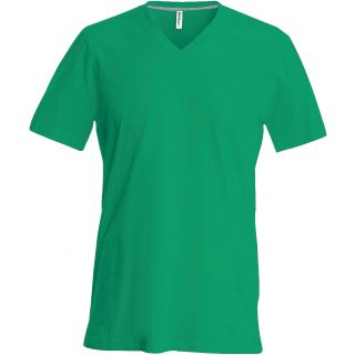 T-shirt homme manches courtes col V K357 - Kelly Green