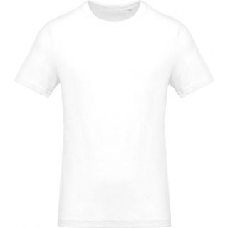 T-shirt homme col rond manches courtes K369 - White