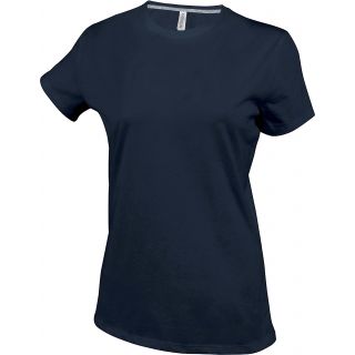 T-shirt femme manches courtes col rond K380 - Dark Grey