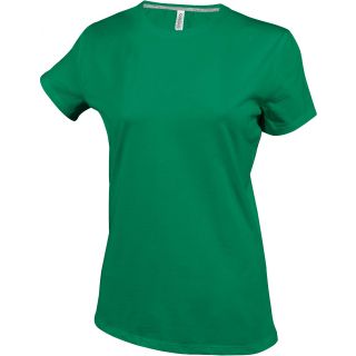 T-shirt femme manches courtes col rond K380 - Kelly Green