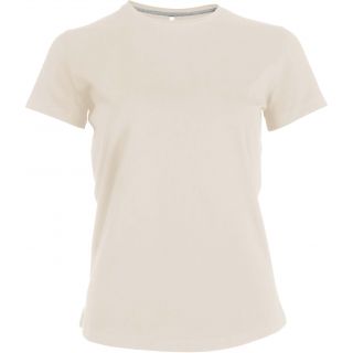 T-shirt femme manches courtes col rond K380 - Light Sand