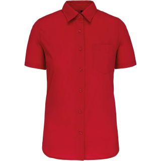 Chemise manches courtes femme Judith K548 - Classic Red