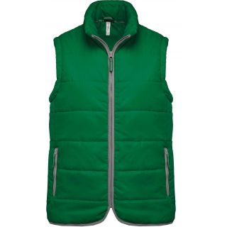 Doudoune sans manches matelassée K6116 - Kelly Green