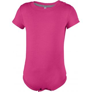 Body manches courtes bébé K831 - Fuchsia
