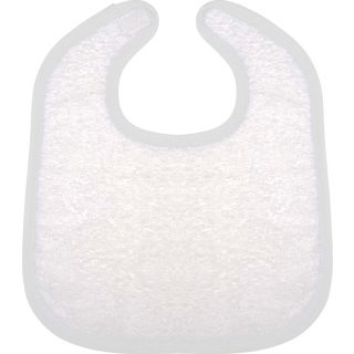 Bavoir bébé éponge K833 - White / White