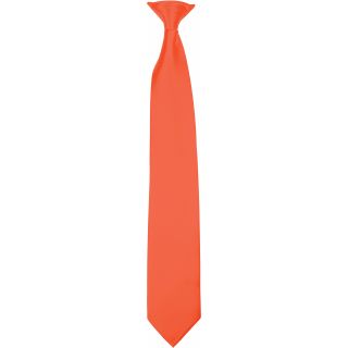 Cravate à clip K864 - Orange