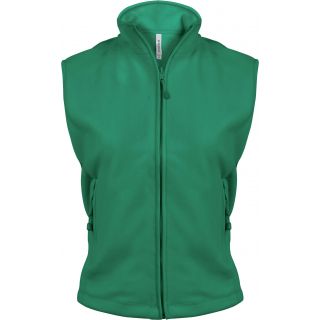 Gilet femme micropolaire Mélodie K906 - Kelly Green