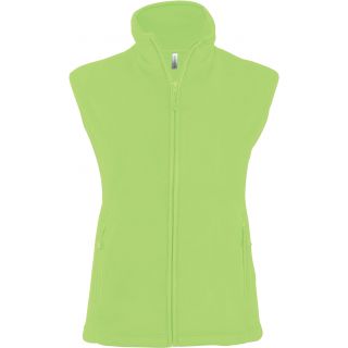 Gilet femme micropolaire Mélodie K906 - Lime