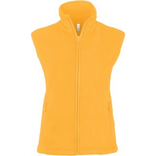 Gilet femme micropolaire Mélodie K906 - Yellow