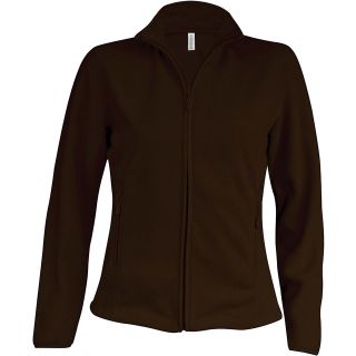 Veste femme micropolaire Maureen K907 - Dark Chocolate
