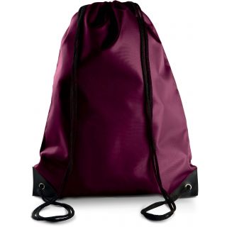 Sac à dos avec cordelettes KI0104 - Burgundy - 44 x 34 cm