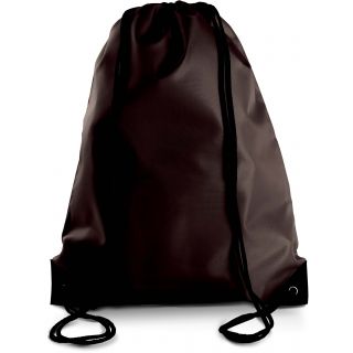 Sac à dos avec cordelettes KI0104 - Chocolate - 44 x 34 cm