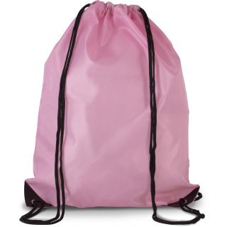 Sac à dos avec cordelettes KI0104 - Dark Pink - 44 x 34 cm