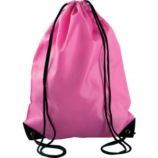 Sac à dos avec cordelettes KI0104 - Fluorescent Fuchsia - 44 x 34 cm