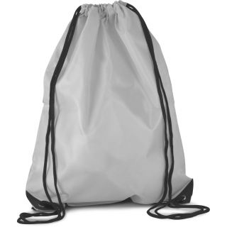 Sac à dos avec cordelettes KI0104 - GLACIER GREY - 44 x 34 cm