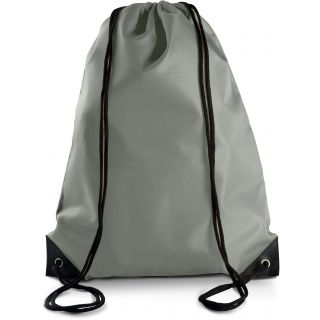 Sac à dos avec cordelettes KI0104 - Light Grey - 44 x 34 cm