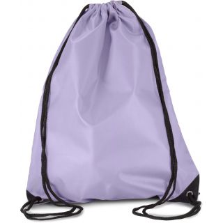 Sac à dos avec cordelettes KI0104 - LIGHT VIOLET - 44 x 34 cm