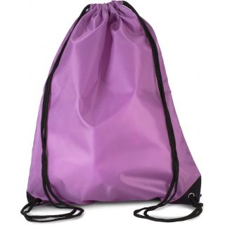 Sac à dos avec cordelettes KI0104 - RADIANT ORCHID - 44 x 34 cm