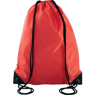 Sac à dos avec cordelettes KI0104 - Red - 44 x 34 cm