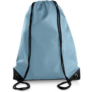 Sac à dos avec cordelettes KI0104 - Sky Blue - 44 x 34 cm