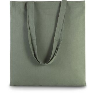 Sac tote bag shopping basic KI0223 - DUSTY LIGHT GREEN - 38 x 42 cm