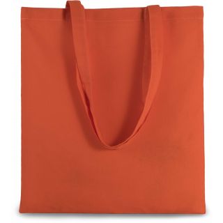 Sac tote bag shopping basic KI0223 - Spicy Orange - 38 x 42 cm