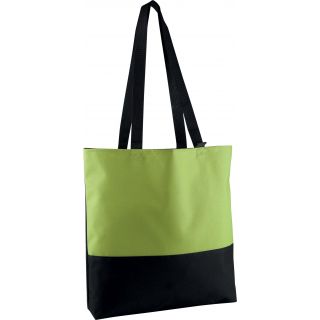 Sac cabas porte documents KI0238 - Burnt Lime / Black