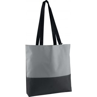 Sac cabas porte documents KI0238 - Dark Grey / Light Grey