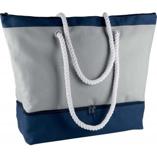 Sac de plage isotherme KI0245 - Light Grey / Navy