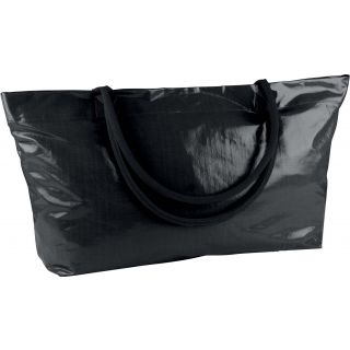 Sac cabas en coton enduit KI0246 - Black