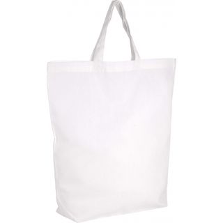 Sac shopping en coton KI0247 - White de travers