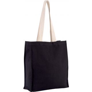 Sac cabas avec soufflet KI0251- Black