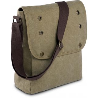 Sacoche en canvas KI0302 - Vintage Kaki