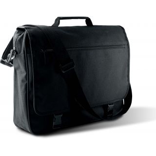 Porte documents avec rabat KI0412- Black