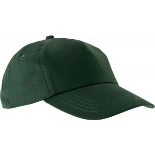 Casquette 5 panneaux First - Forest Green de travers