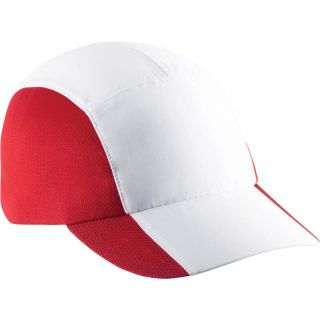 Casquette sport 3 panneaux KP141 - White / Red