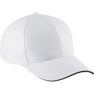 Casquette avec sandwich contrasté KP 153 - White / Navy