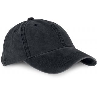 Casquette Vintage - Black Washed