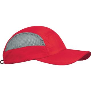 Casquette sport pliable KP206 - Red / Grey