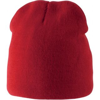 Bonnet avec doublure polaire KP518 - Red