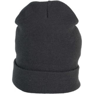 Bonnet avec revers KP533 - Dark Grey