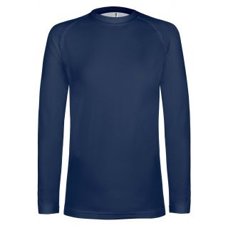 T-shirt sport double peau manches longues unisexe PA005 - Sporty Navy