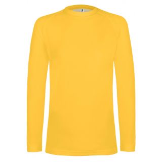 T-shirt enfant double peau manches longues PA006 - Sporty Yellow