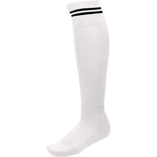 Chaussettes de sport rayées PA015 - White / Black