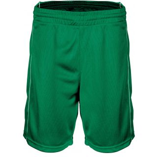 Short femme Basket-ball PA160 - Dark Kelly Green