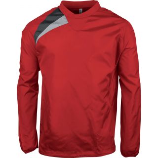 Sweat enfant de pluie PA331 - Sporty Red / Black / Storm Grey