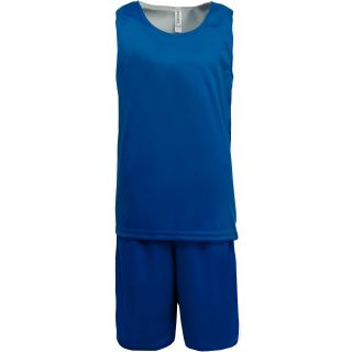 Kit basketball réversible enfant PA449 - Sporty Royal Blue / White